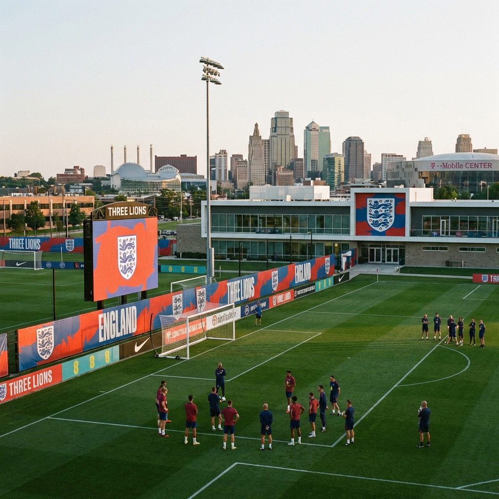 England Eyes Kansas City as Preferred World Cup 2026 Base Camp